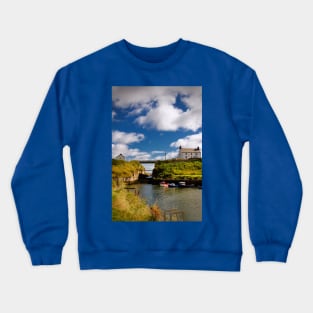 September Sunshine at Seaton Sluice Crewneck Sweatshirt